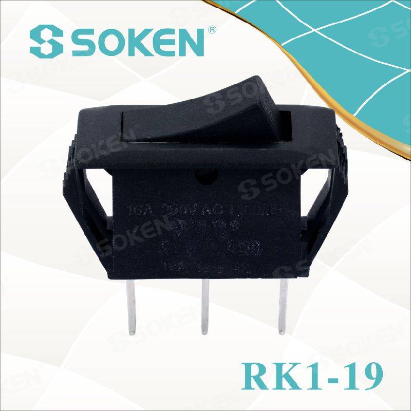 Soken Rk1-19 1X2 on on Rocker Switch