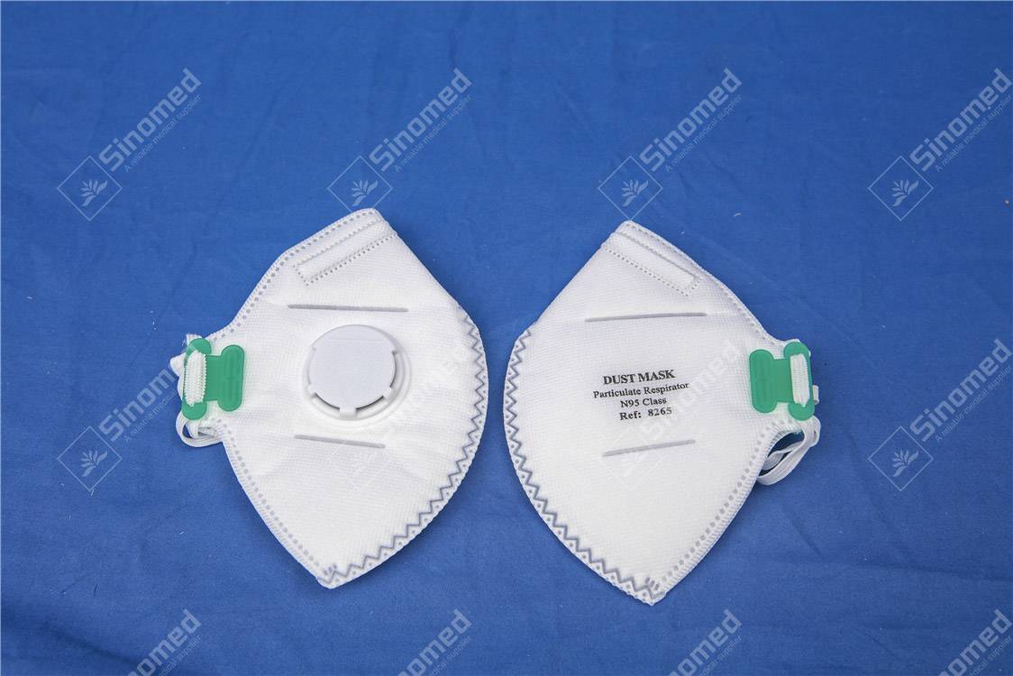 N95 Mask Folded Type With Valve Featured Image