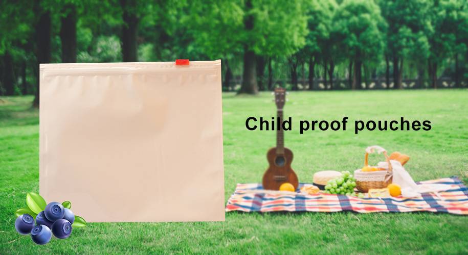  Child proof pouches