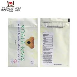 Child resistant double zipper three side seal bags