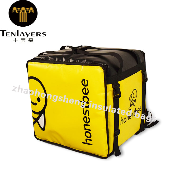 wholesale waterproof pizza delivery food thermal cooler backpack bags india