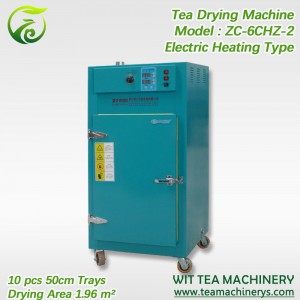 Cheap PriceList for Tea Leaves Withering Machine - 10 Layers 50cm Tray Small Mini Tea Dryer Machine ZC-6CHZ-2 – Wit Tea Machinery