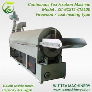 Excellent quality Tea Leaf Electric Frying Machine - 100cm Diameter Coal Heating Continuous Tea Enzymatic Machine ZC-6CSTL-CM100 – Wit Tea Machinery