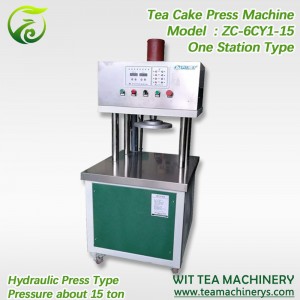 Excellent quality Tea Leaf Electric Frying Machine - 1 Station Tea Brick Press Machine Equipment ZC-6CY1-15 – Wit Tea Machinery