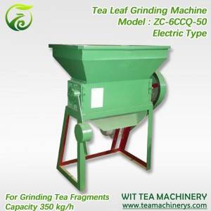 Factory making Green Tea Panning - Tea Fragments Grinding Machine Tea Shredding Machine ZC-6CCQ-50 – Wit Tea Machinery