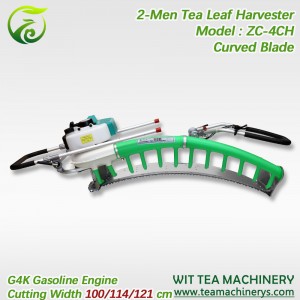 Curved Ochiai / Kawasaki Tea Leaf Picking masini masini ZC-4CH-1210