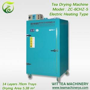 Factory wholesale Green Tea Leaf Drying Machine - 14 Layers 70cm Trays Mini Green Tea Dryer Machine ZC-6CHZ-5 – Wit Tea Machinery