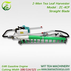 Factory wholesale Tea Roaster Machine - Straight Ochiai/Kawasaki Double Men Tea Leaf Picker ZC-4CP-100 – Wit Tea Machinery