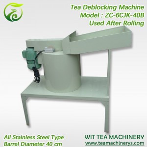 China New Product Leaf Chopping Machine - Tea Block Breaker Roller Equipment For Broken Tea Bulk ZC-6CJK-40 – Wit Tea Machinery