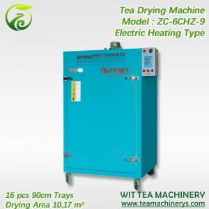 Factory Price Green Tea Dryer Machine Price - 16 Layers 90cm Trays Tea Drying Machine ZC-6CHZ-9 – Wit Tea Machinery