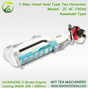 OEM/ODM Manufacturer Steam Roasting Equipment - Ochiai/Kawasaki Handheld HUASHENG Engine Tea Cutting Machine ZC-4C-T50A5 – Wit Tea Machinery