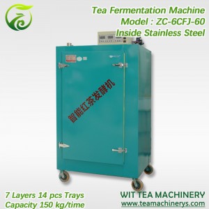 Wholesale Price China Tea Leaf Collecting Machine - 150 kg Capacity Black Tea Ferment Machinery ZC-6CFJ-60 – Wit Tea Machinery