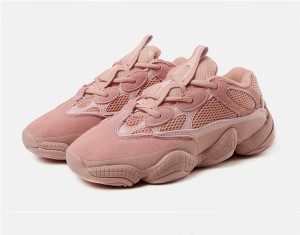 Ins Hot Style Pink Genuine Leather Comfort Sports Shoes