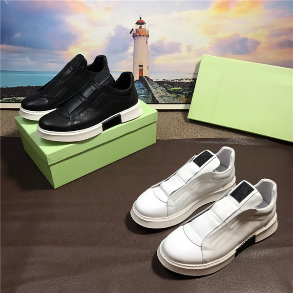 OEM Made Fashion Leather Trainers Mens Gym Shoes Supplier