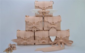 Nice Quality Fashion Bags Handbags Pink Pu Handbag From Leatherware Factory