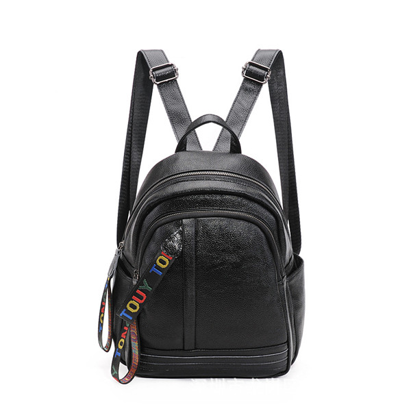 High Fashion Korean Version Travel Backpack Foe Women Branded Leather Backpacks