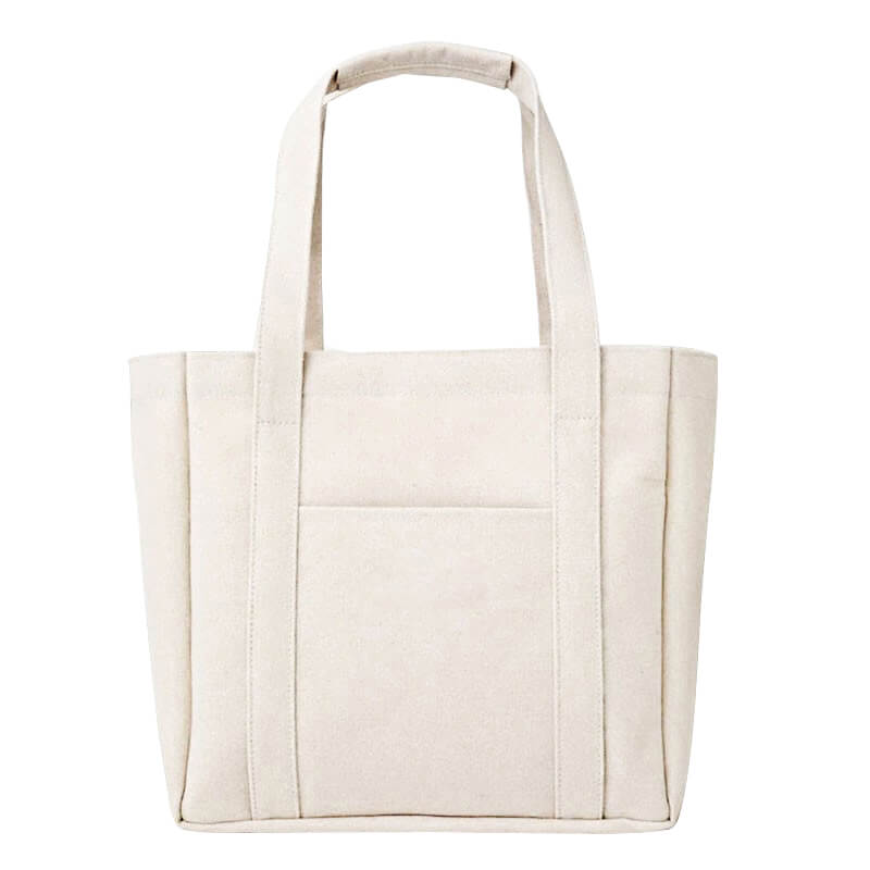 Bolso De Mano 100% Pure color cotton canvas lunch storage bag shopping tote canvas handbag