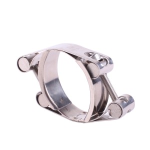 Double Bolt Double Band Pipe Clamp