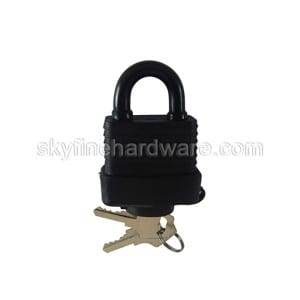 Factory Free sample America And Canada Market Cable Lock - Waterproof laminated padlock – Skyfine