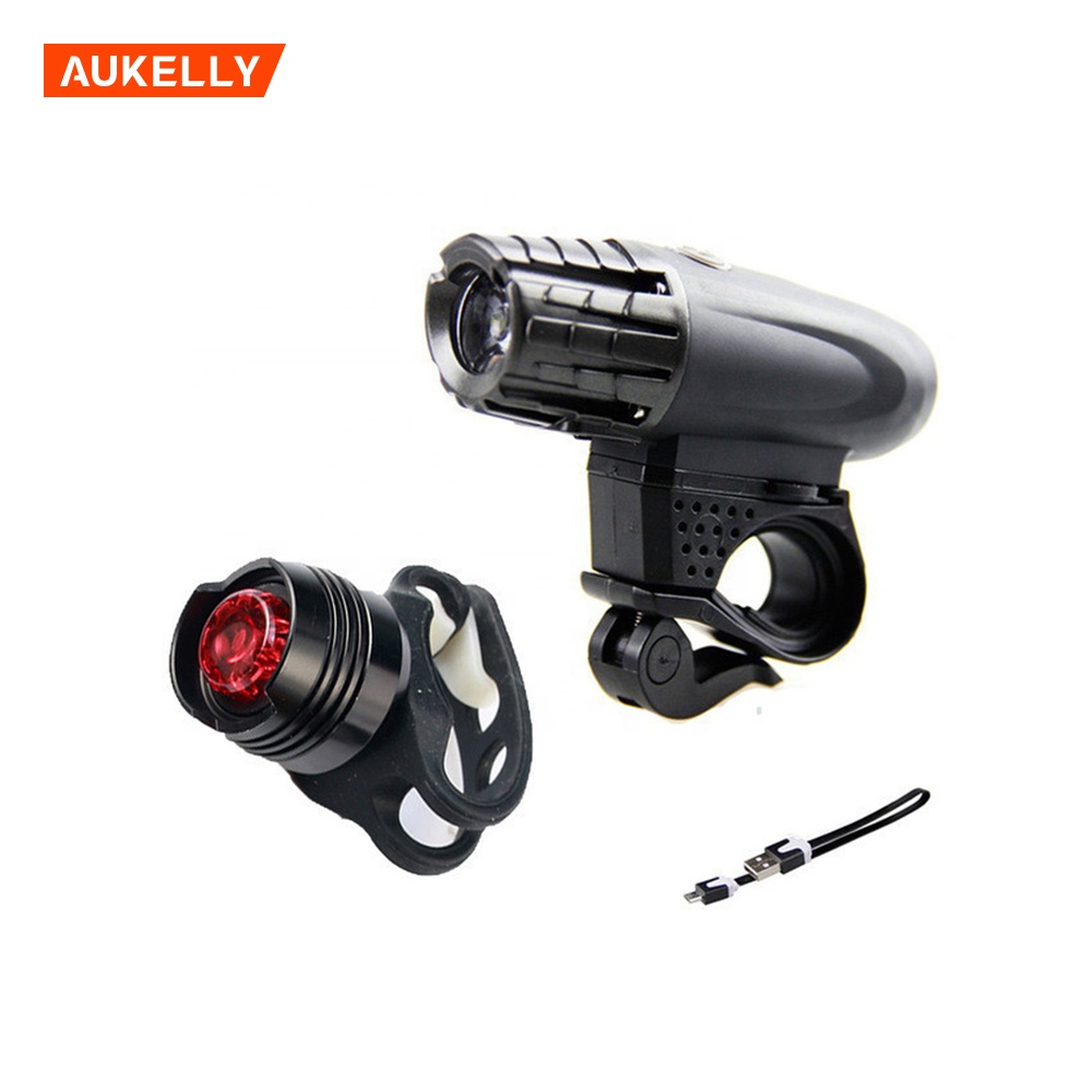 Mount Bike Light Waterproof Cycling Light Built-in Battery Headlight Front And Back lamp bicycle lights usb led rechargeable set