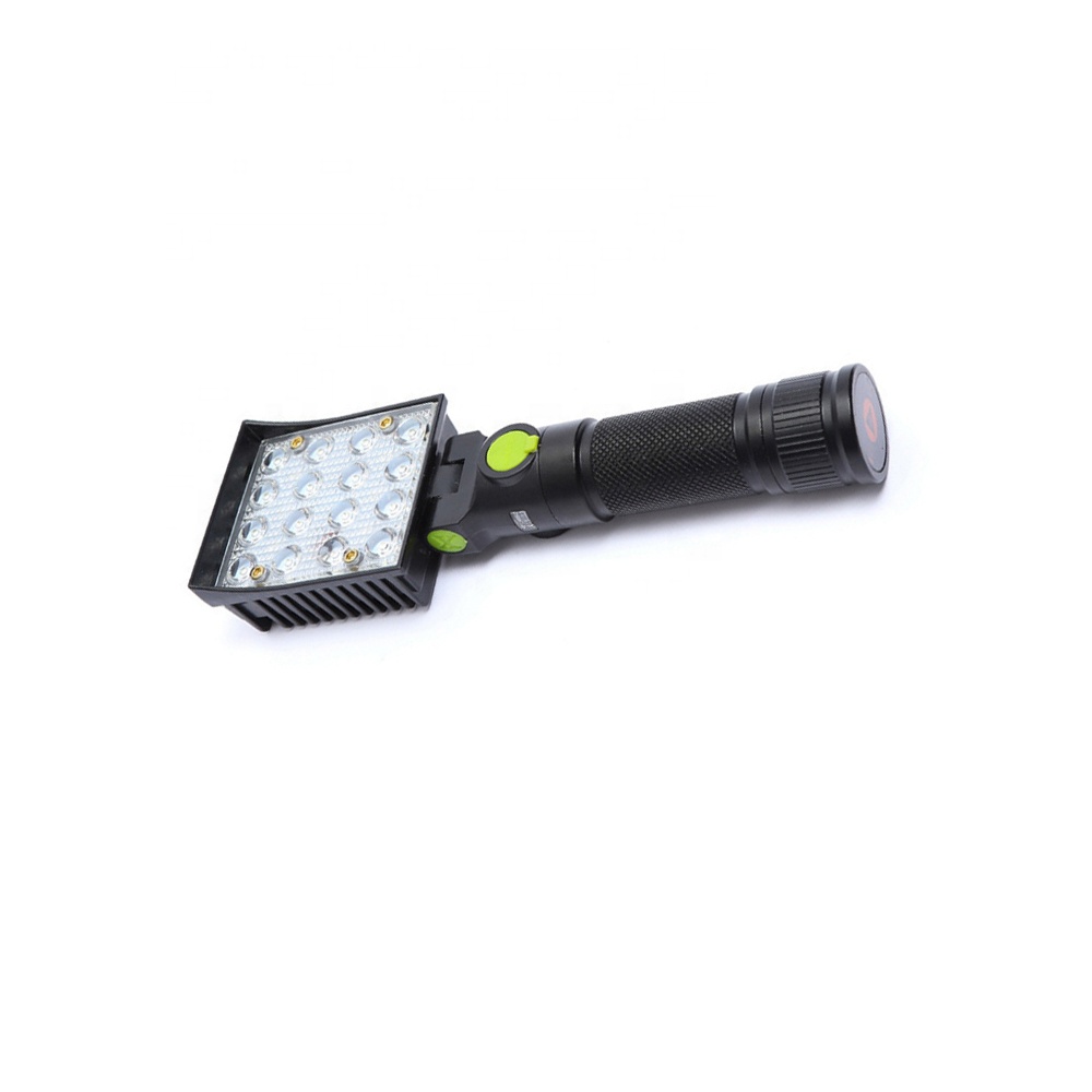 Portable emergency auto repair Worklight handheld USB Rechargeable Led working light cob Flexible work lights with magnetic base