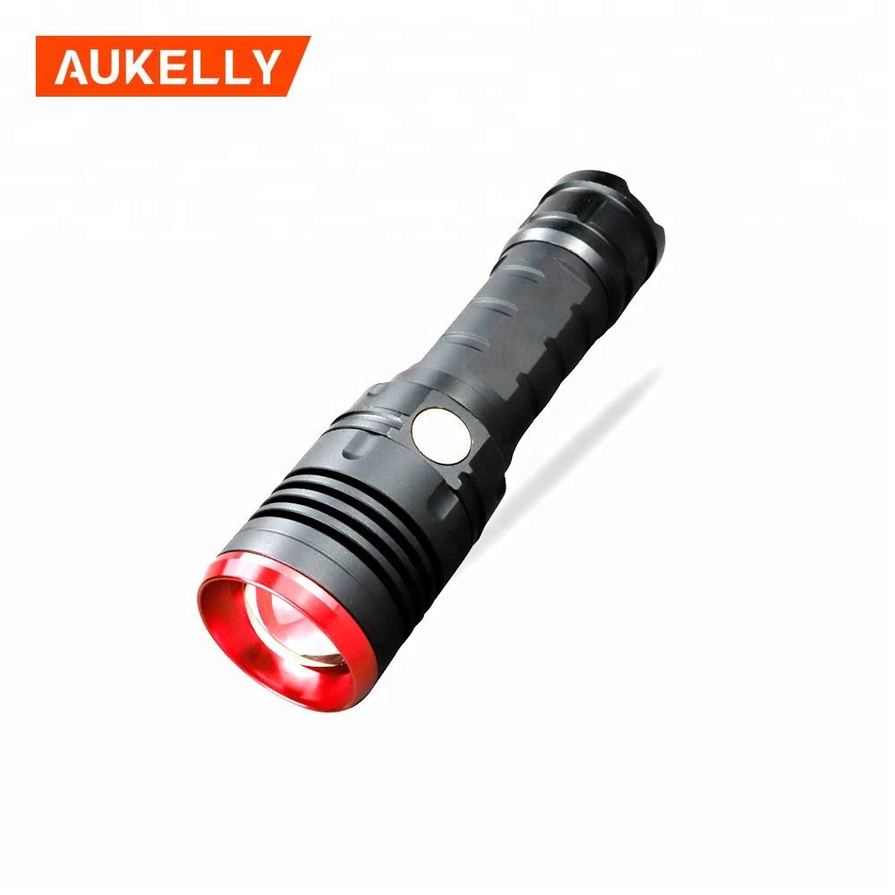 Aukelly High power USB charge 1km torch light