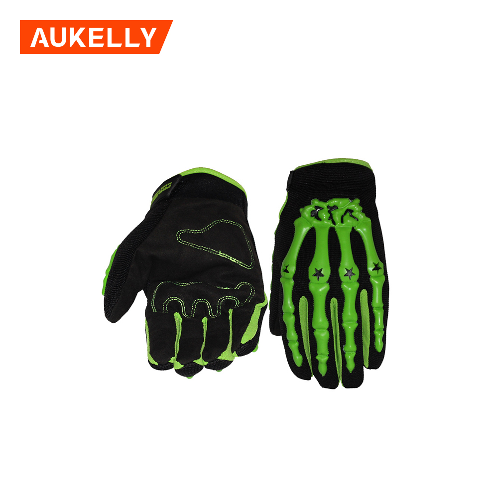 BIKER Skull Style Motocross Off Road Racing Gloves Motorcycle Riding Gloves MTB Bike Bicycle Cycling Full Finger Luva