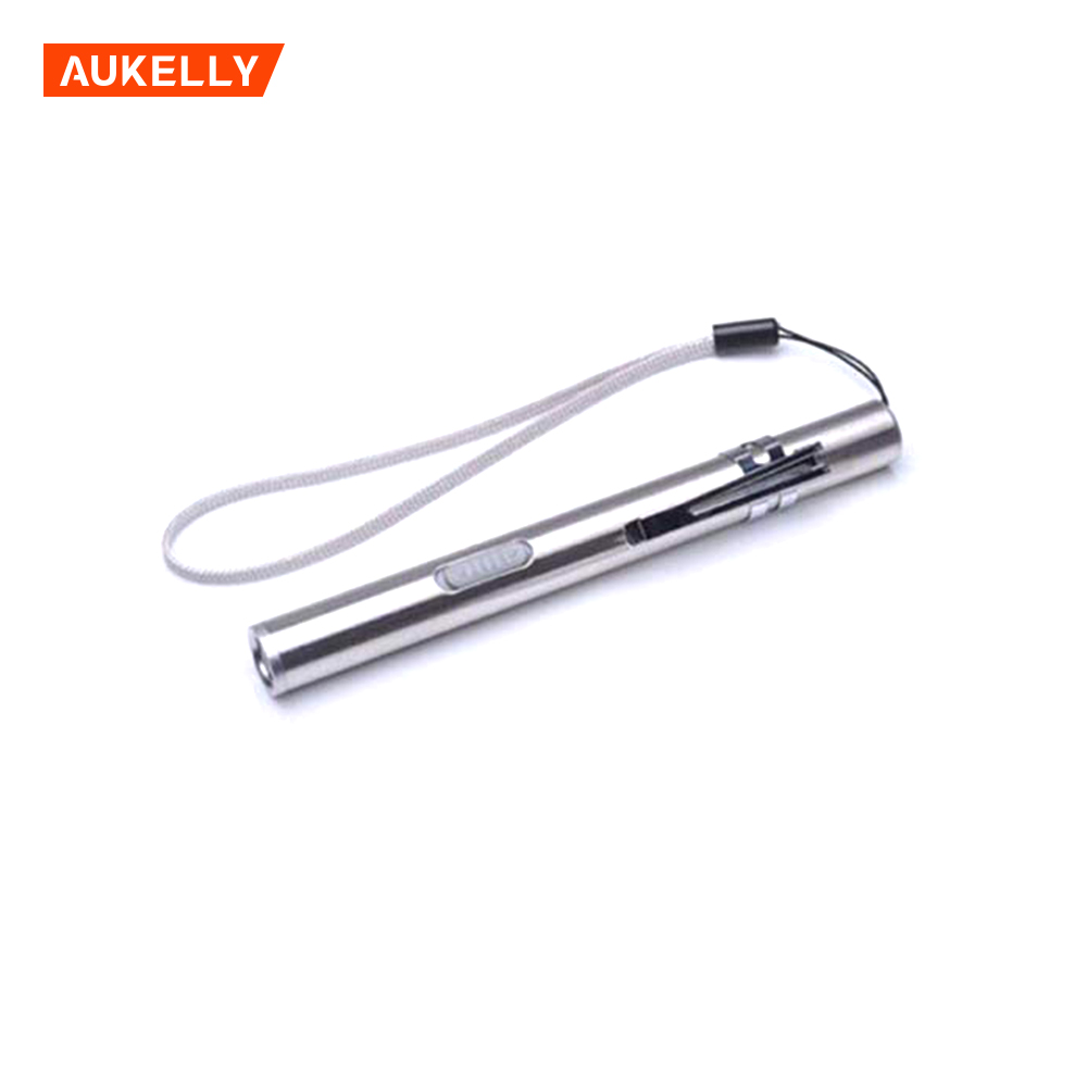 Mini Waterproof Aluminium Alloy LED Portable Keychain Flashlight Medical Eyes Diagnostic doctor pen torch