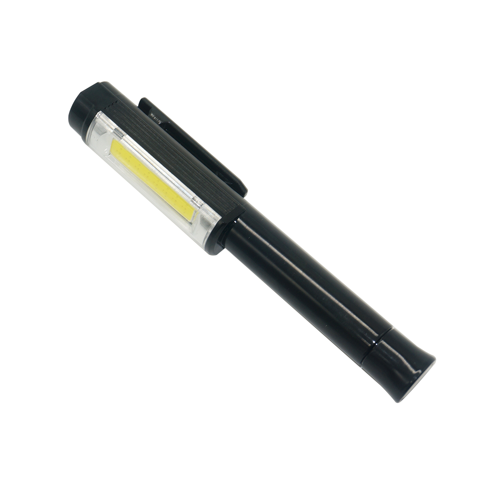 portable waterproof 3w cob 200 lm 4 mode Magnetic Handheld pocket pen flashlight car inspection Lamp Super Bright led work light