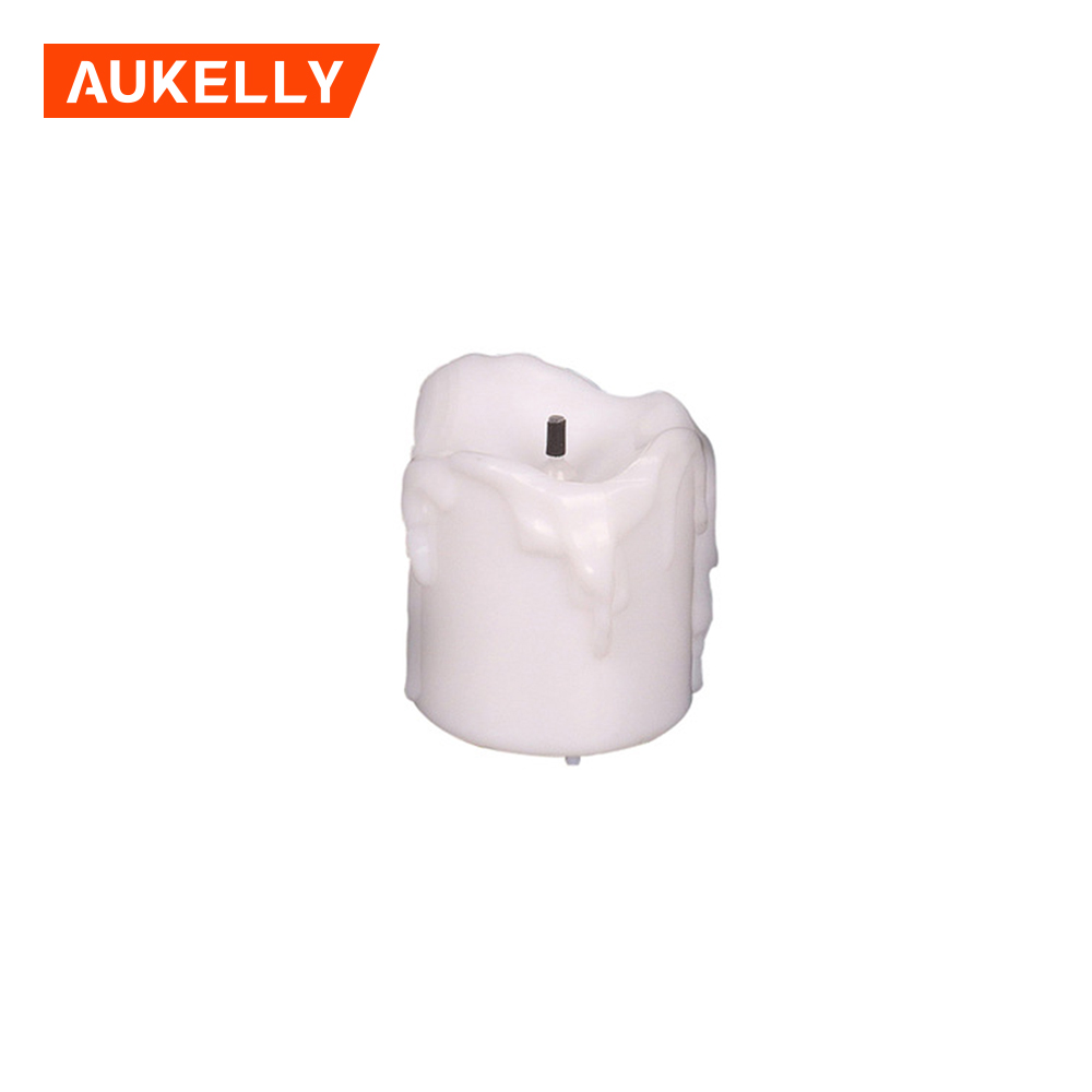 Tealight candle light warm white flameless holiday wedding romantic atmosphere decoration lamp LED tears electronic candle