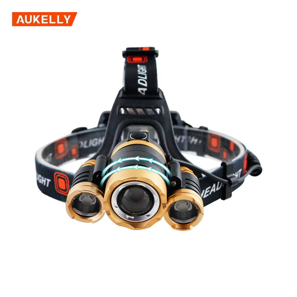New Product rechargeable led headlamp outdoor use,adjustable strobe camping headlamp