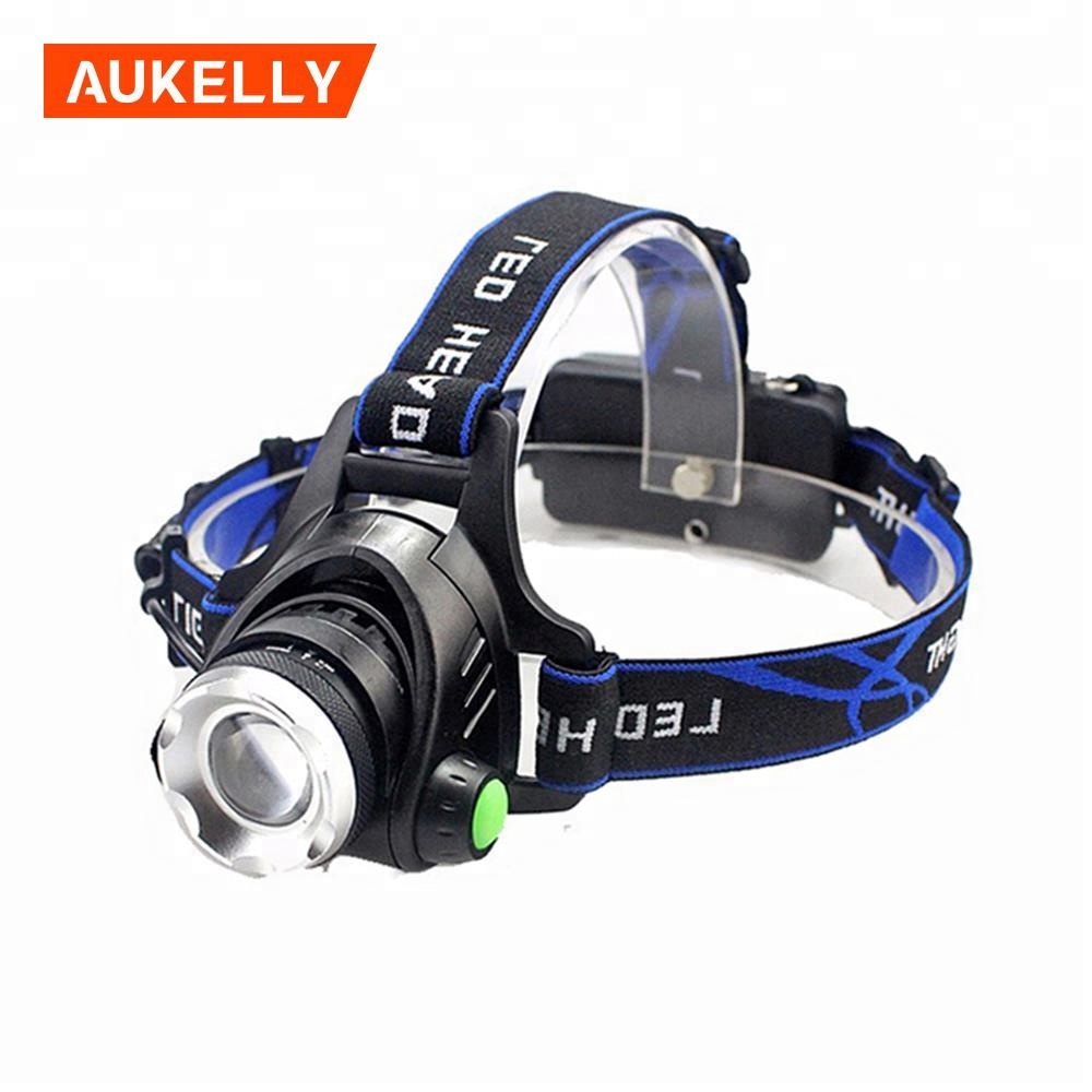 Outdoor Camping Caving Running 2000 Lumen XM-L L2 Rechargeable Led Mining Headlamp Led