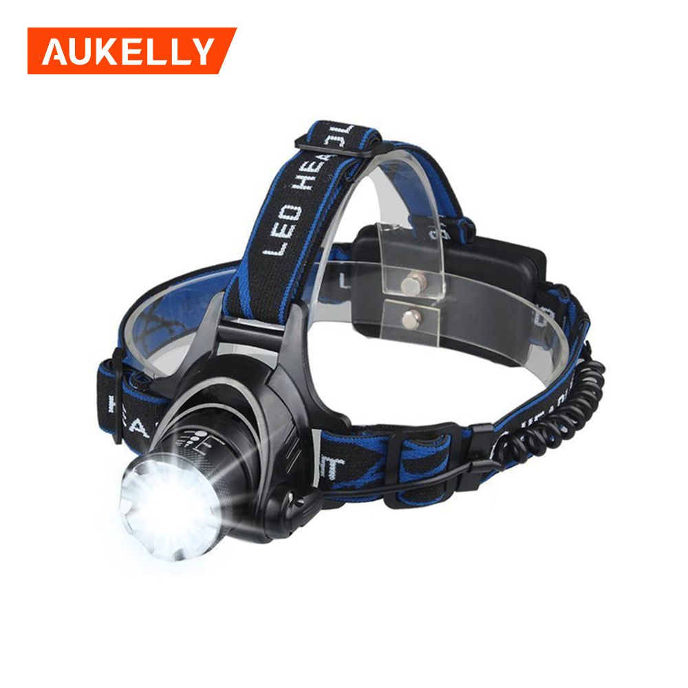 XML-T6 LED Bulb Bright Led Bicycle Light Rechargeable headlight torch Outdoor Running led Head lamp