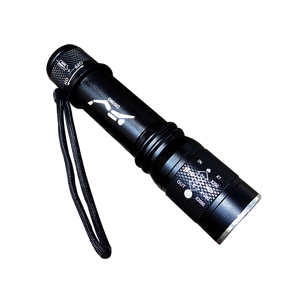Dimmable Aluminum 1000 lumens IP68 archon diving torch