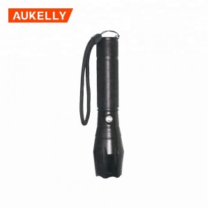 Rechargeable USB DC Direct Charge Super Bright T6 Flashlight Torch Hand Light For Emergency Camping Climbing