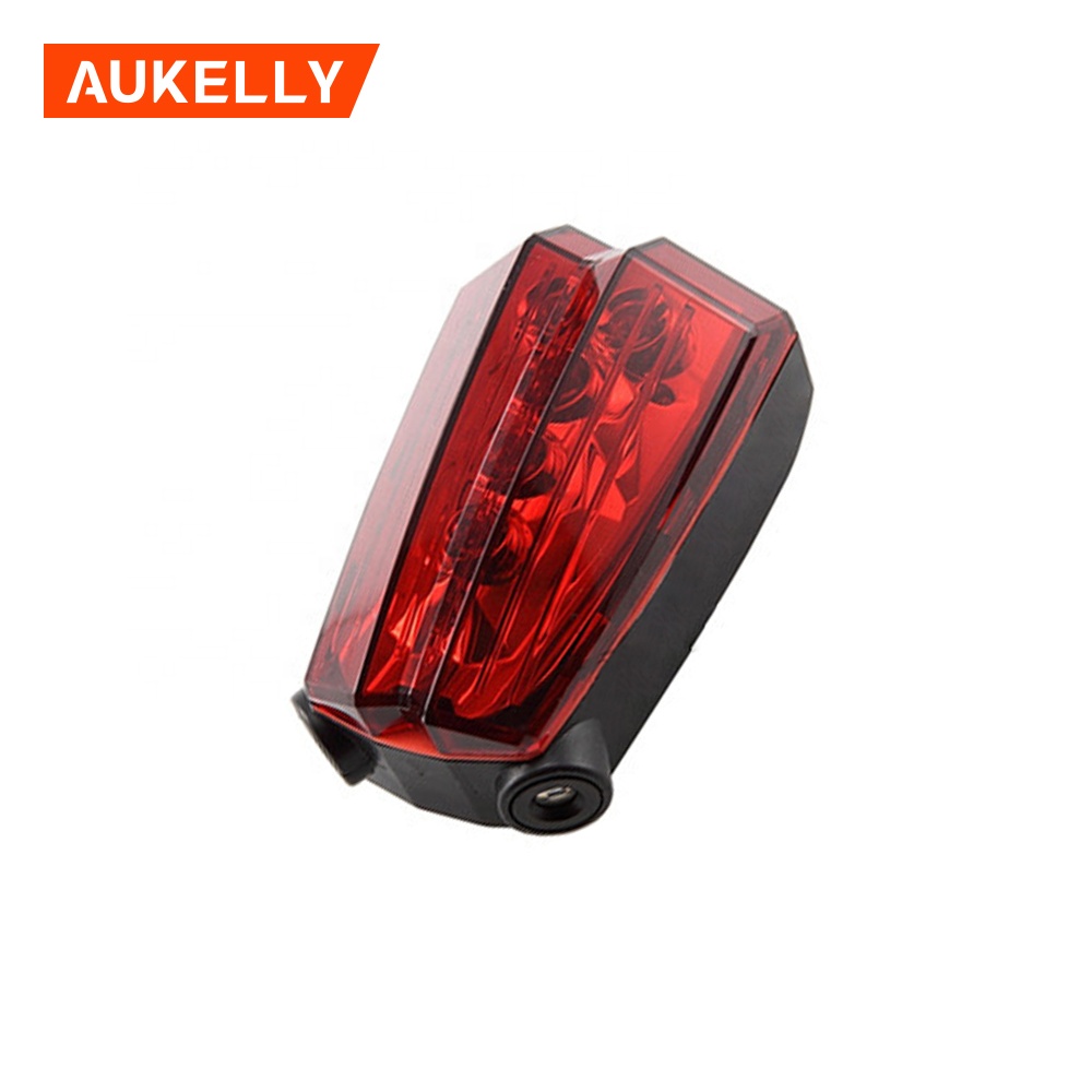 Bike Taillight 5 LED+2 Laser Beams Led Bicycle Laser Rear Light Safety Turn Signal Warning Lights for Cycling Accessories