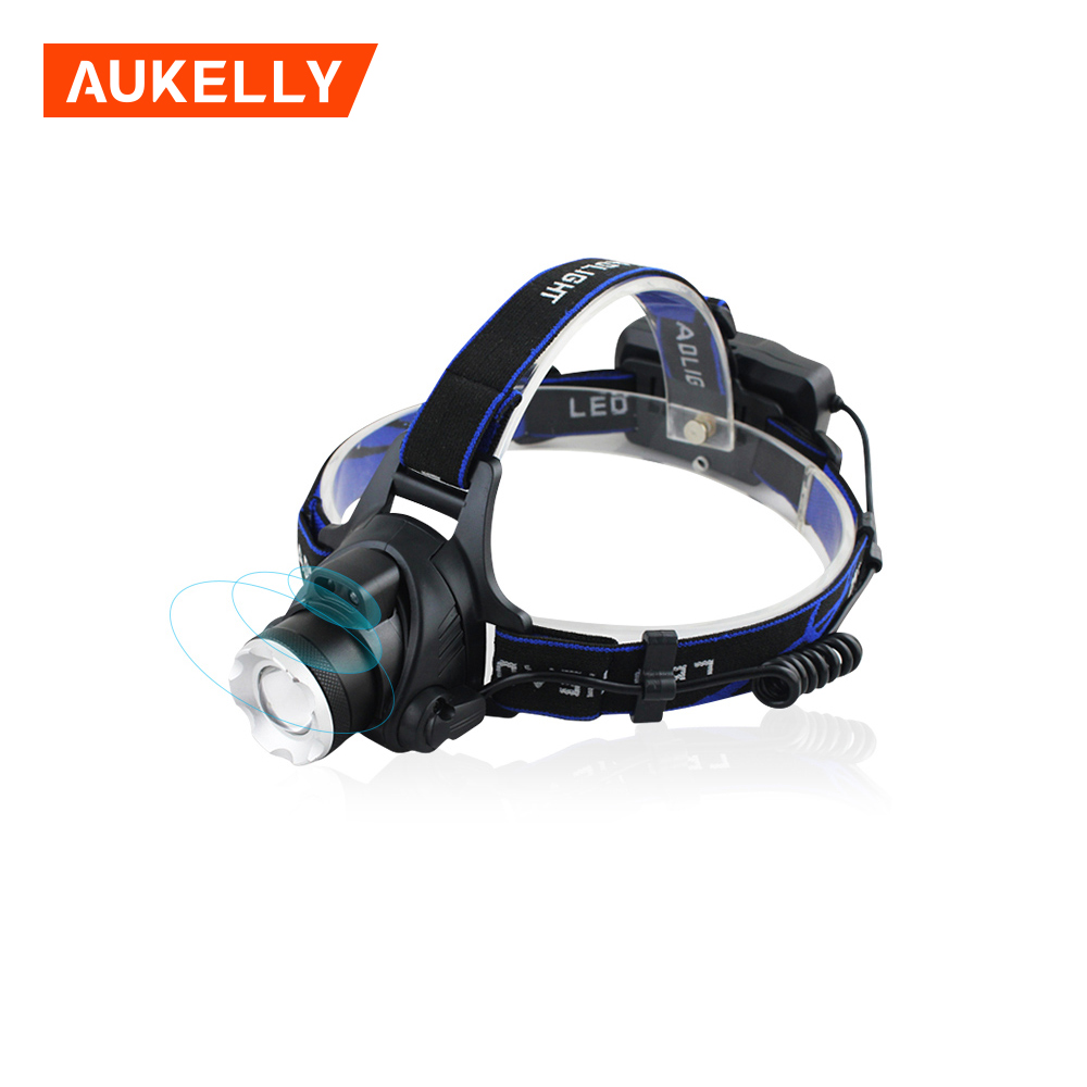 Aukelly 1500 Lumens Head Torch Ir sensor head lamp sensor headlight usb clip sensor headlamp