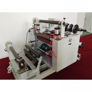 Máquina cortadora y rebobinadora automática de alta velocidad para papel aislante