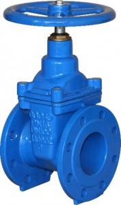Flanged final NRS Seated Gate Valve reziliente-DIN3352 F4