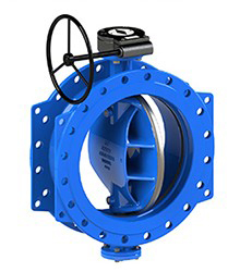 AWWA C504 Double Flange Butterfly Valve