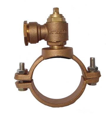 Bronze Saddle Clamp with Ferrules