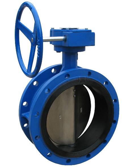 Double Flanged Butterfly Valves-Short Body-Rubber Lined