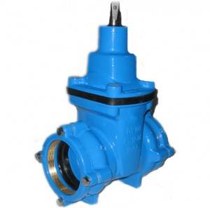 Double Socket Resilient Seated Gate Valve for HDPE Pipe