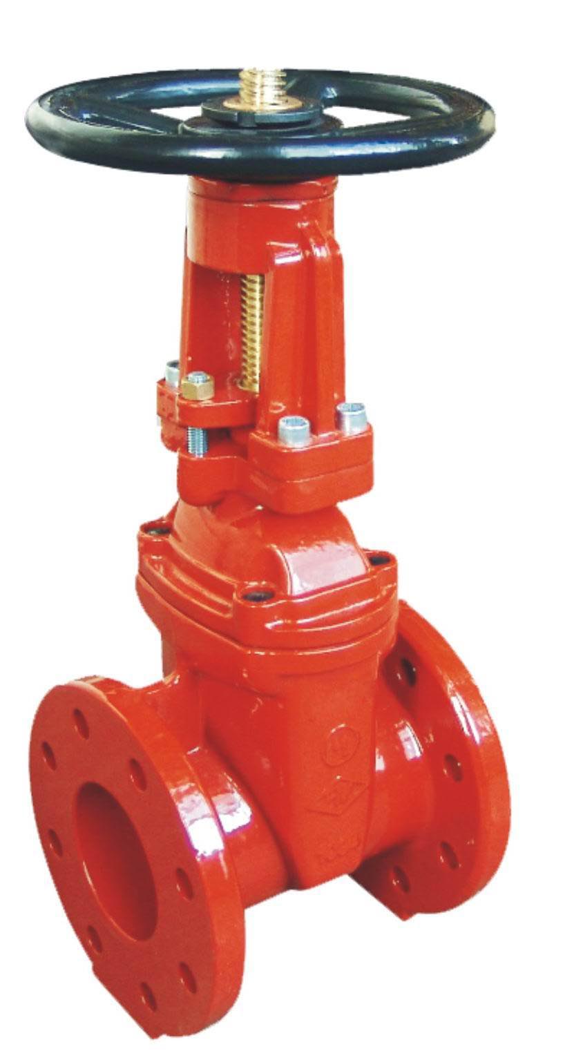 Flanged Ends OSY Resilient Seated Gate Valves-AWWA C509-UL FM Approval