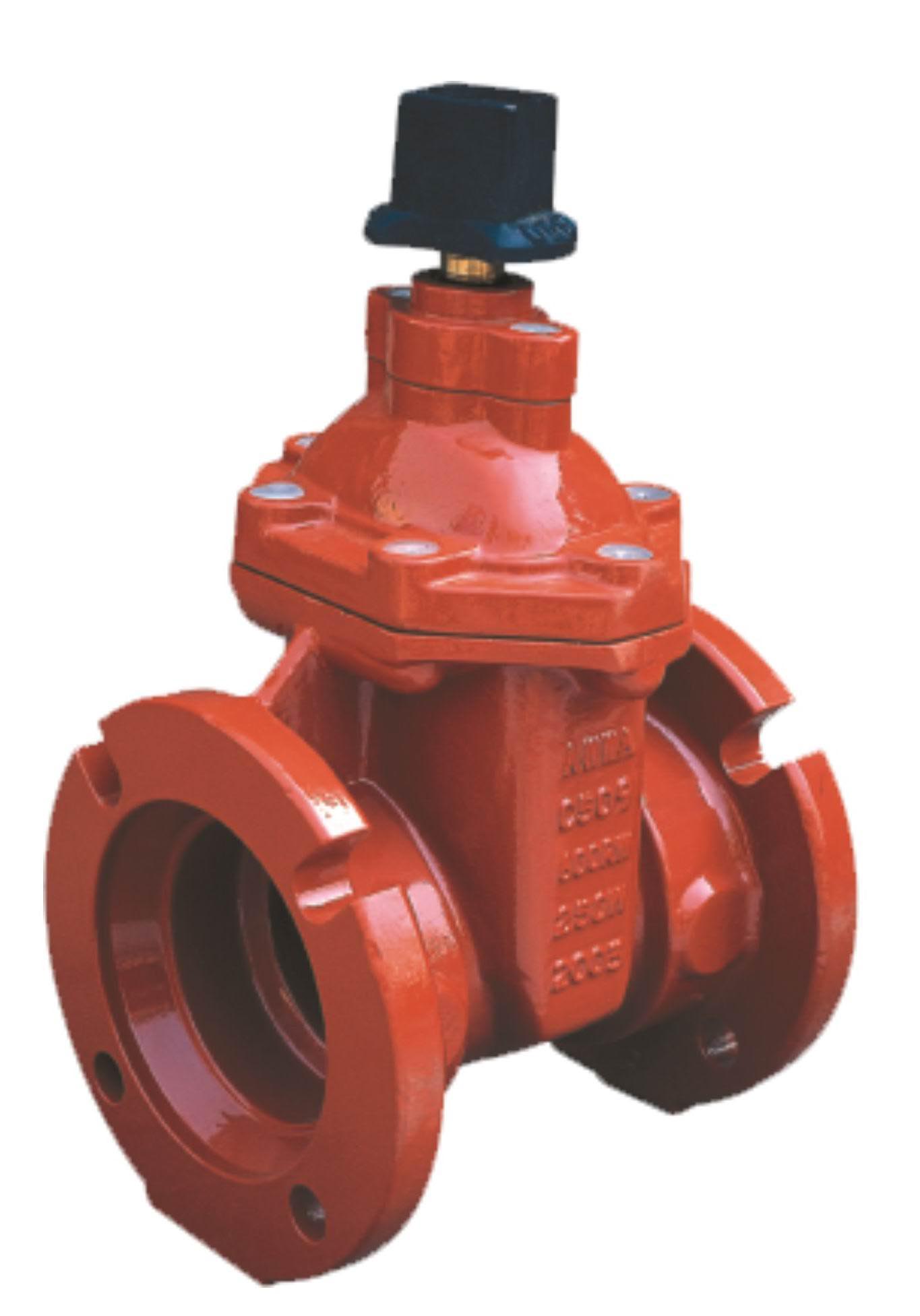 Mechanical Joint Ends NRS Resilient Seated Gate Valves-AWWA C509-UL/FM Approval