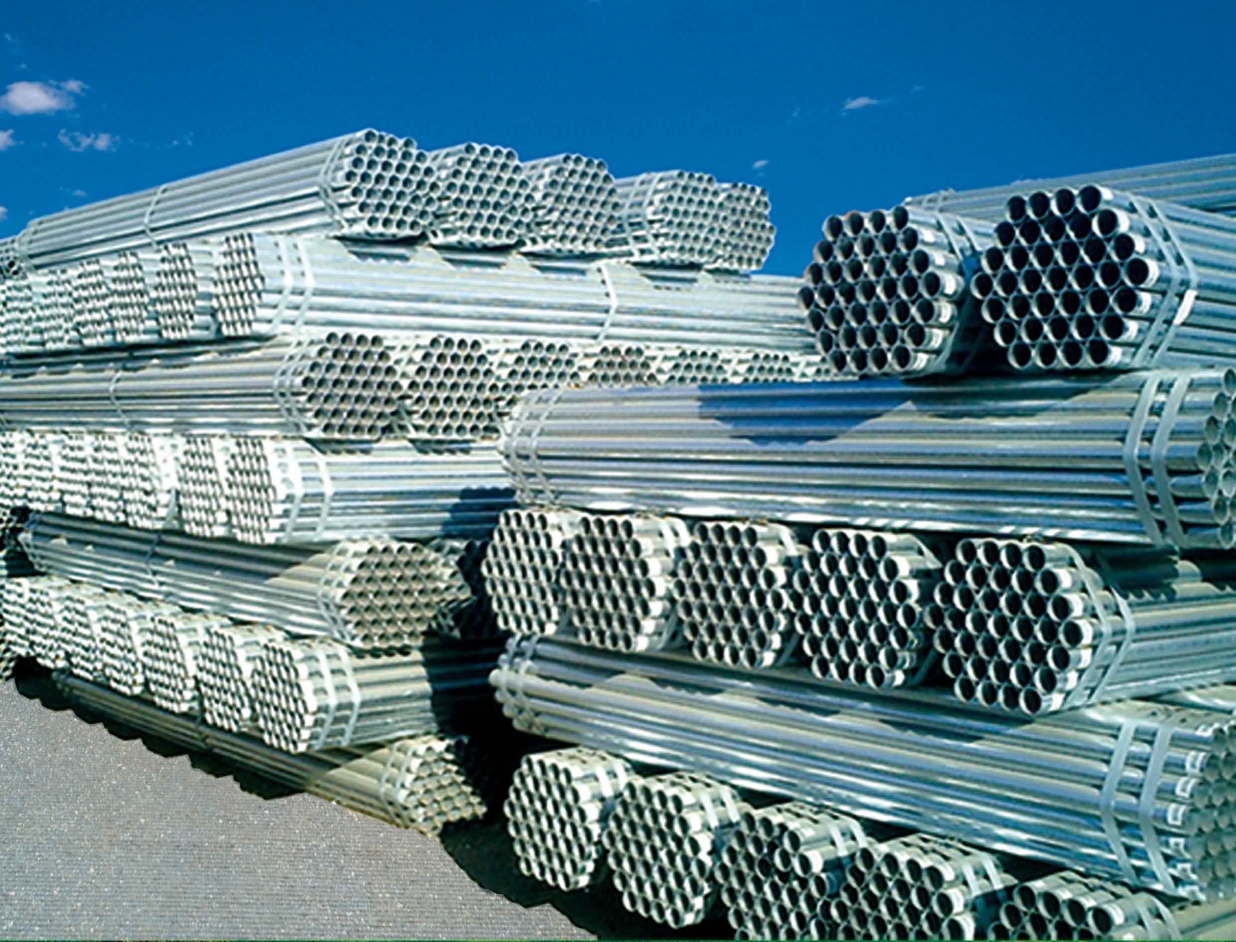 Hot-dipped and Pre-galvanized steel pipes