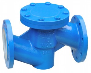 Factory wholesale Ductile Iron Pipe Fittings Grooved -
 Lined Through-way Lift Check Valve – Kingnor