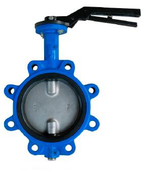 Lug Type Butterfly Valve,F203, Double Half Stem,Tongue-Groove Seat