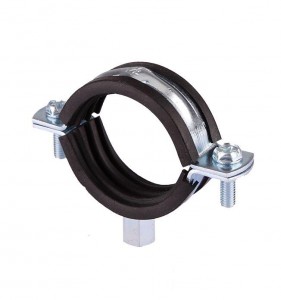 Pipe Clamp With M8+10 Nut & Rubber