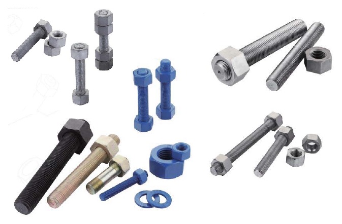 Stud bolts and nuts